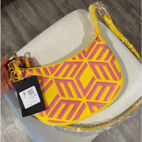 NO OFFERS ✨MCM mini crescent hobo bag ✨ - Picture 6 of 13